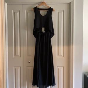 Anthropologie D.RA black dress size small